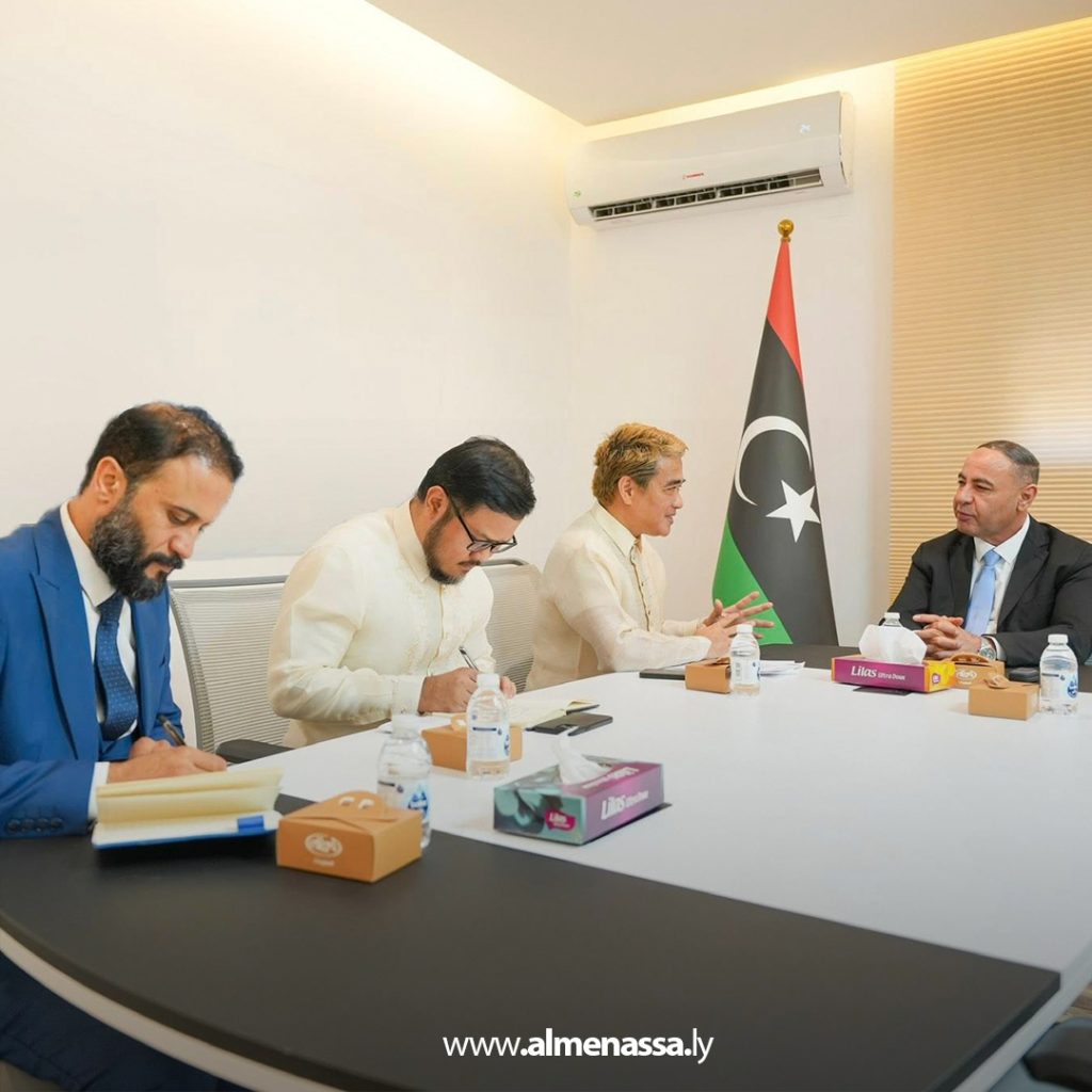 Extra 376 الباعور يبحث مع القائم بالأعمال الفلبيني سبل تعزيز التعاون الثنائي