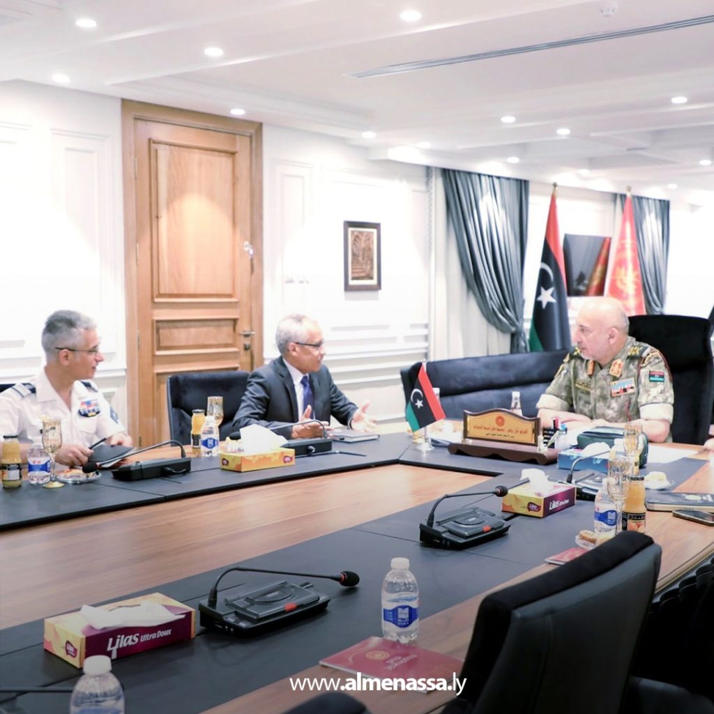 Extra 377 الحداد يستقبل السفير الفرنسي بمناسبة انتهاء مهامه في ليبيا