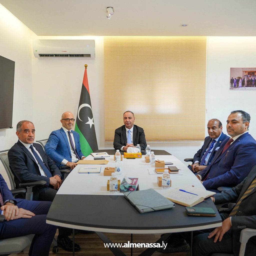 Extra 388 الباعور يبحث مع سفير الاتحاد الأوروبي سبل تعزيز التعاون المشترك