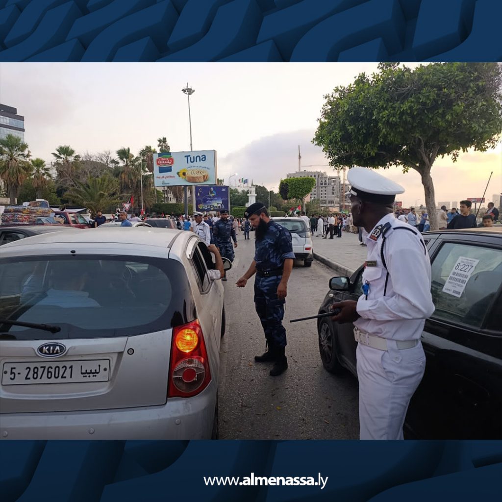 Extra 68.jpg6 68 انتشار أمني حول السفارة المصرية بطرابلس لتأمين وقفة احتجاجية بشأن معبر رفح