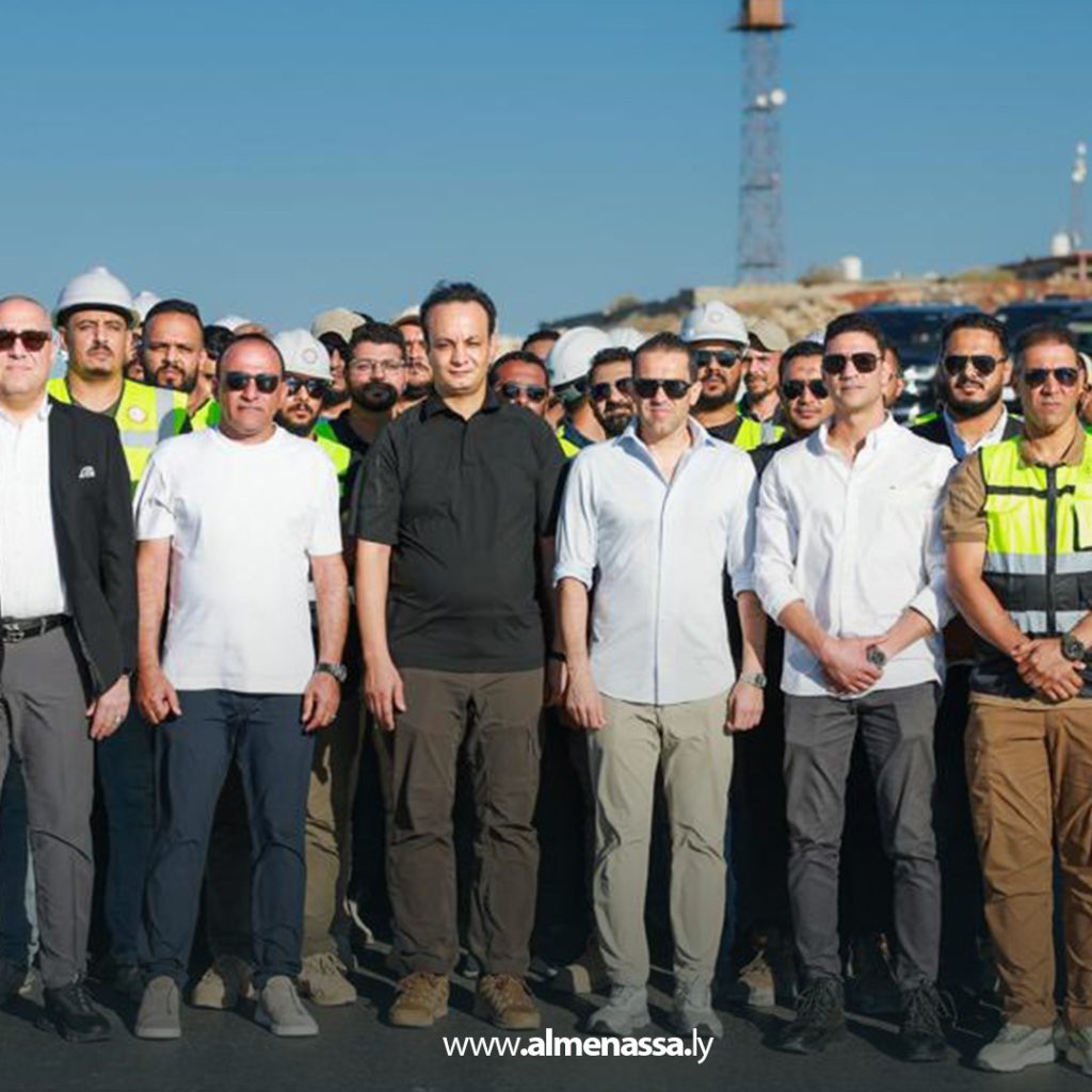 Extra 98 مدير عام صندوق الإعمار يتفقد مشروعي وادي وكورنيش درنة وطريق عقبة الفتايح