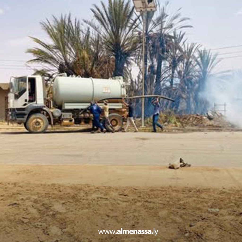 Extra1 127 العوينات تشكو التقدم السريع للحرائق نحو الأحياء السكنية دون توفر إمكانيات