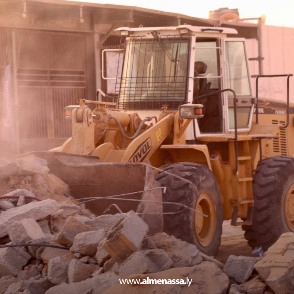 حملة لإزالة العشوائيات في واحة الجغبوب تمهيدًا لتنفيذ المشاريع التنموية 2 Extra1 191