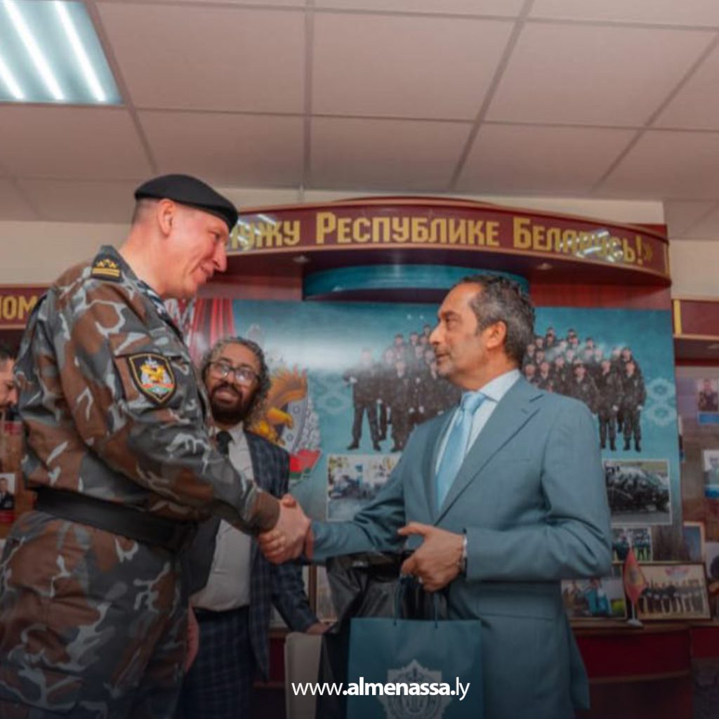 Extra1 20 اللواء عصام أبوزريبة يزور مقر شرطة مينسك ويبحث سبل تطوير القدرات الأمنية