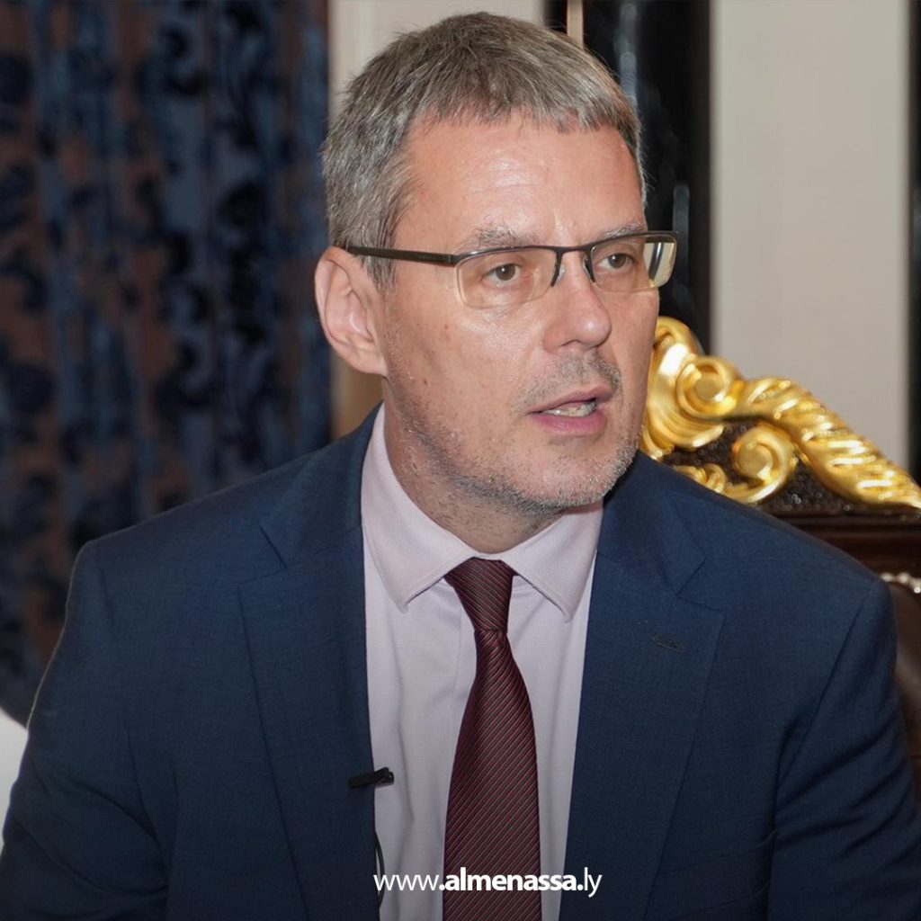 Extra1 233 المنفي يعتمد أوراق اعتماد سفير جمهورية التشيك لدى ليبيا