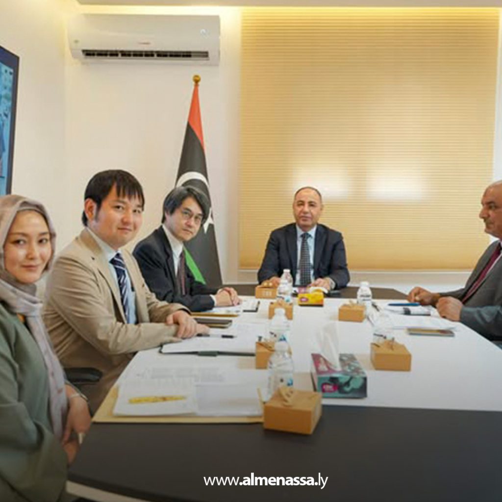 Extra1 237 الباعور يلتقي السفير الياباني لبحث تعزيز التعاون الثنائي ومشاركة ليبيا في مؤتمر "تيكاد 9"
