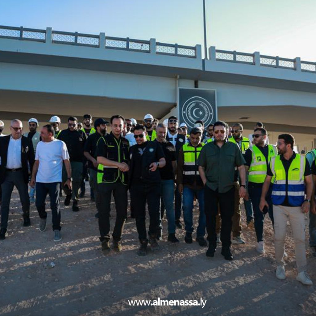 Extra1 55 مدير عام صندوق الإعمار يتفقد مشروعي وادي وكورنيش درنة وطريق عقبة الفتايح