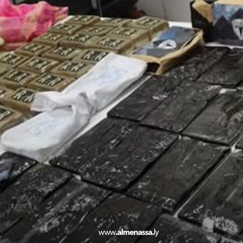 Extra1 71 ضبط تاجر مخدرات متلبس بحيازة كميات كبيرة من المواد المخدرة في صبراتة