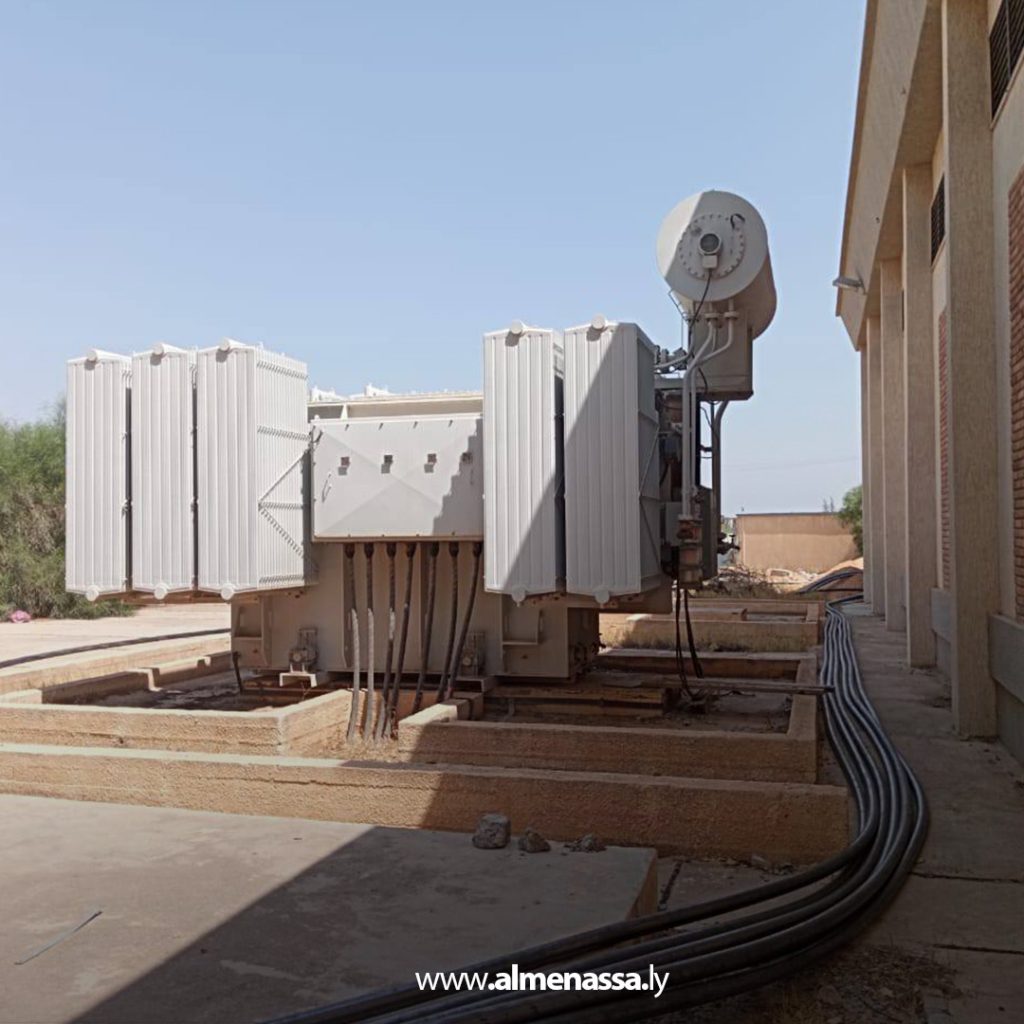 Extra1 8 الكهرباء تواصل تنفيذ مشروع ربط محطة النظم في الكريمية لتحسين استقرار الشبكة