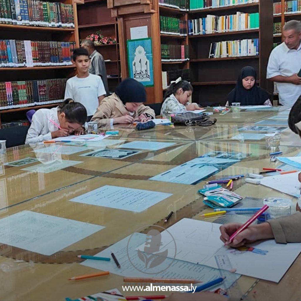 Extra11 153 أطفال مصراتة يرسمون تضامنهم مع أطفال غزة في مسابقة فنية