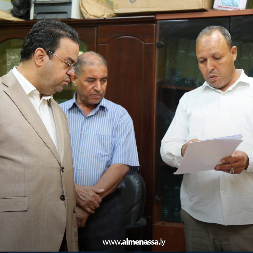 Extra11 175 العابد يتفقد ديوان وزارة التربية والتعليم ويشدد على رفع كفاءة الأداء