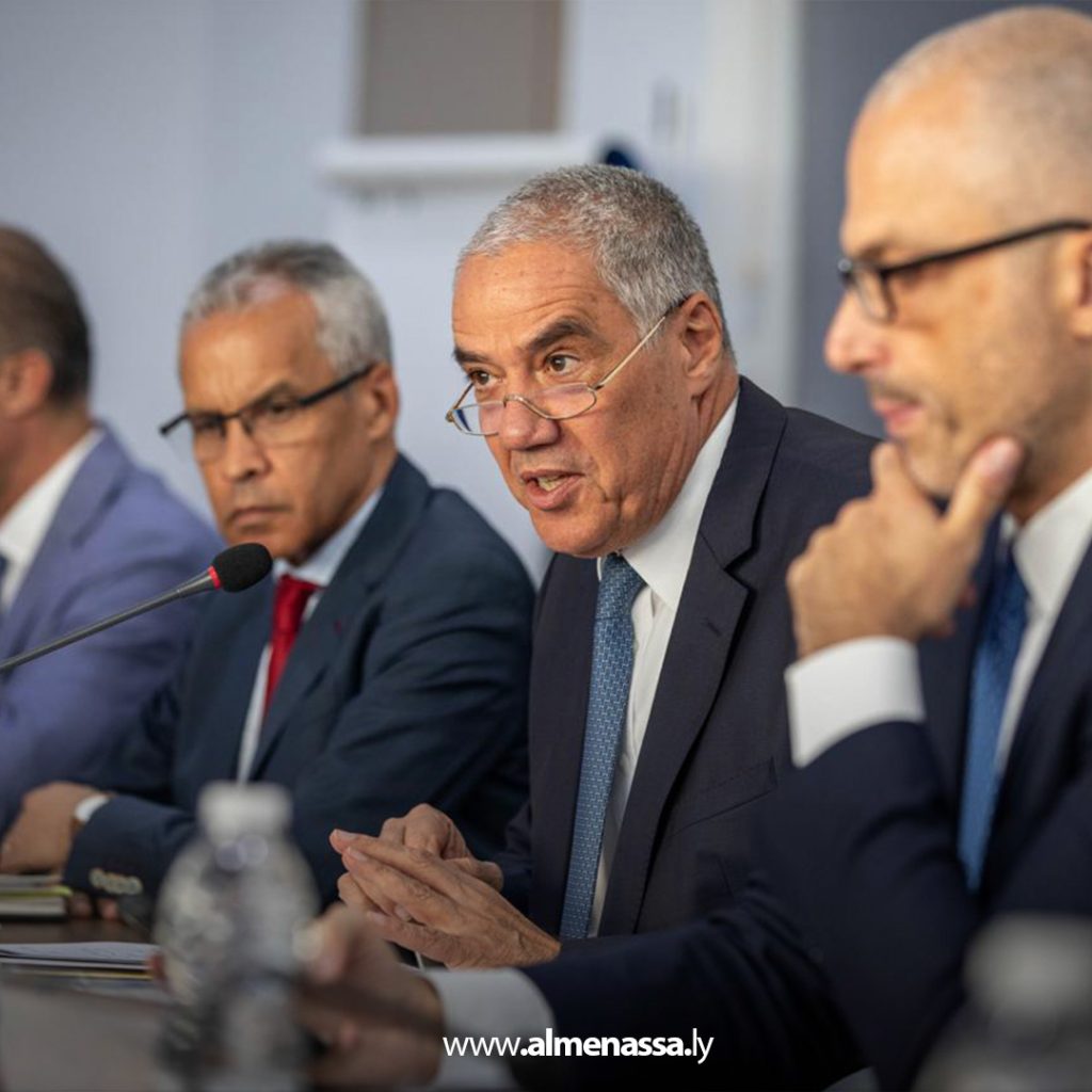 Extra11 216 تيته وطراف يترأسان اجتماع رؤساء مجموعات العمل التابعة لعملية برلين بشأن ليبيا