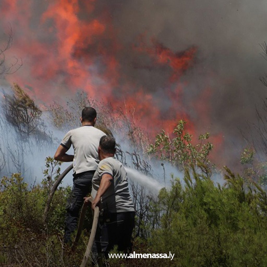 Extra11 54 استمرار جهود السيطرة على حرائق اللاذقية بعد امتدادها في عدة أماكن من الريف