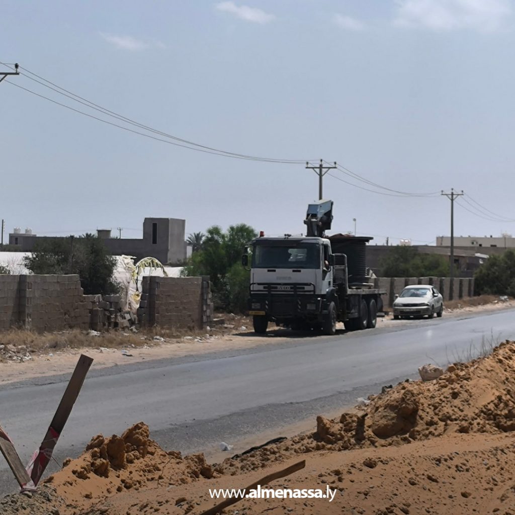 Extra11 8 الكهرباء تواصل تنفيذ مشروع ربط محطة النظم في الكريمية لتحسين استقرار الشبكة