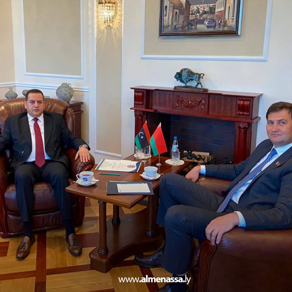 Extra111 10 وزير الخارجية الليبي يلتقي نظيره البيلاروسي في مينسك لتعزيز التعاون الثنائي
