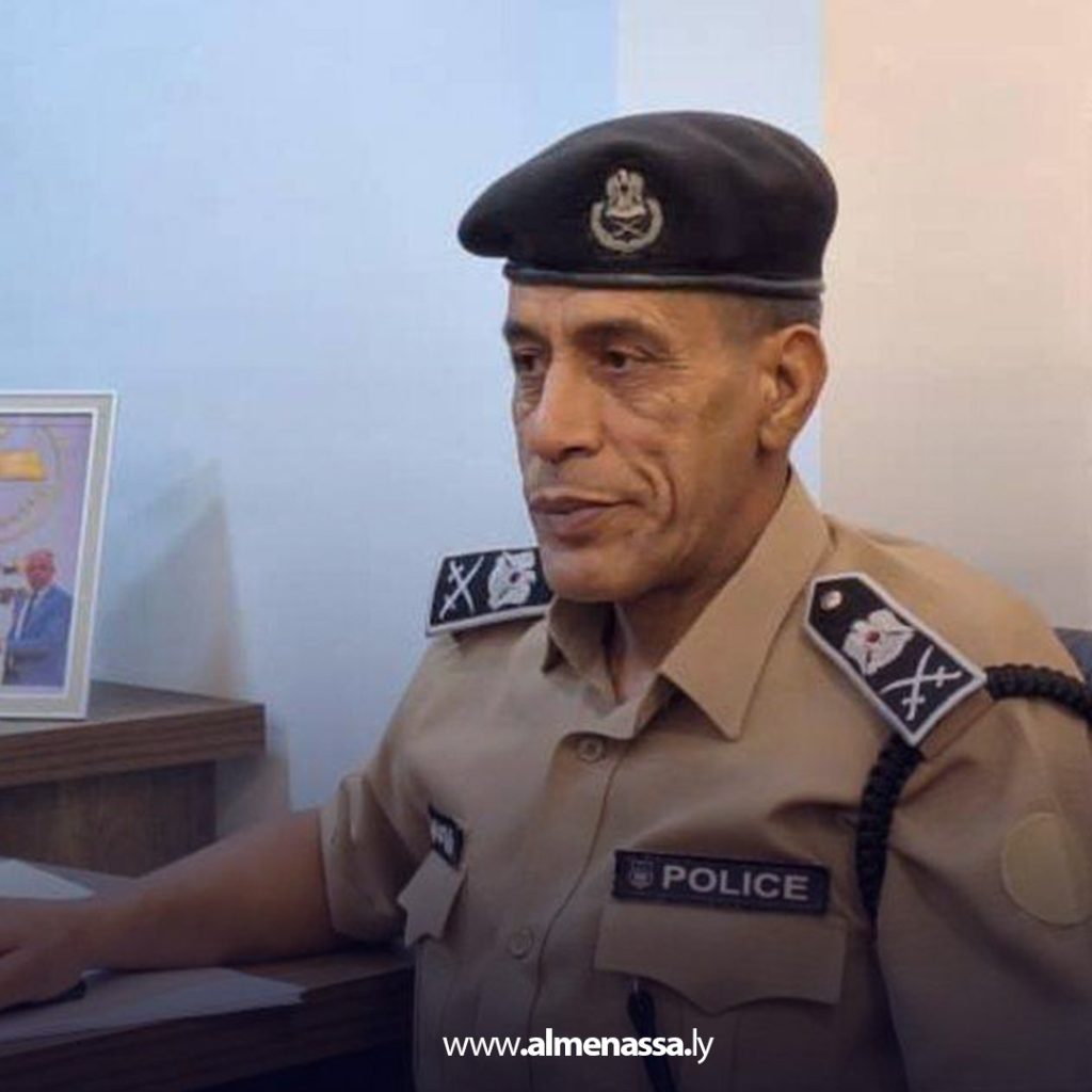 Extra111 149 مديرية أمن سبها تبحث تأمين فرق صيانة شركة المدار الجديد