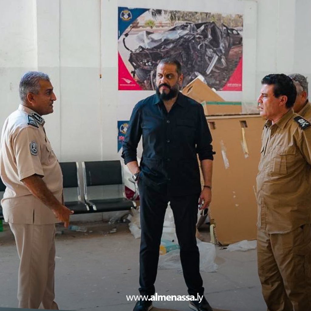 Extra111 40 مدير أمن بنغازي يتابع الاستعدادات النهائية لإطلاق منظومة الخدمات الإلكترونية بقسم المرور