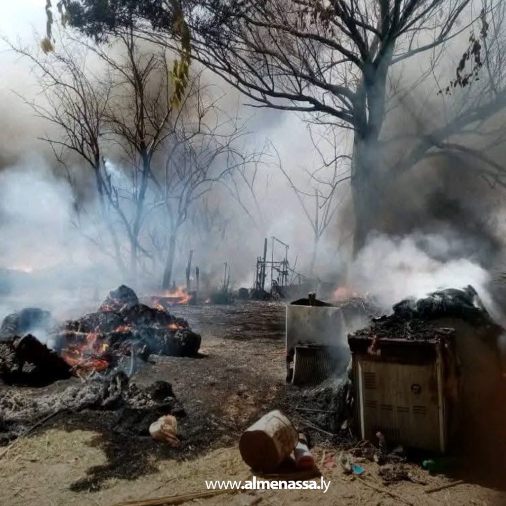 Extra111 81 تصاعد حرائق الغابات ومزارع النخيل في جنوب ليبيا وسط تحذيرات من تغيّرات مناخية ومطالب بتعزيز الاستجابة