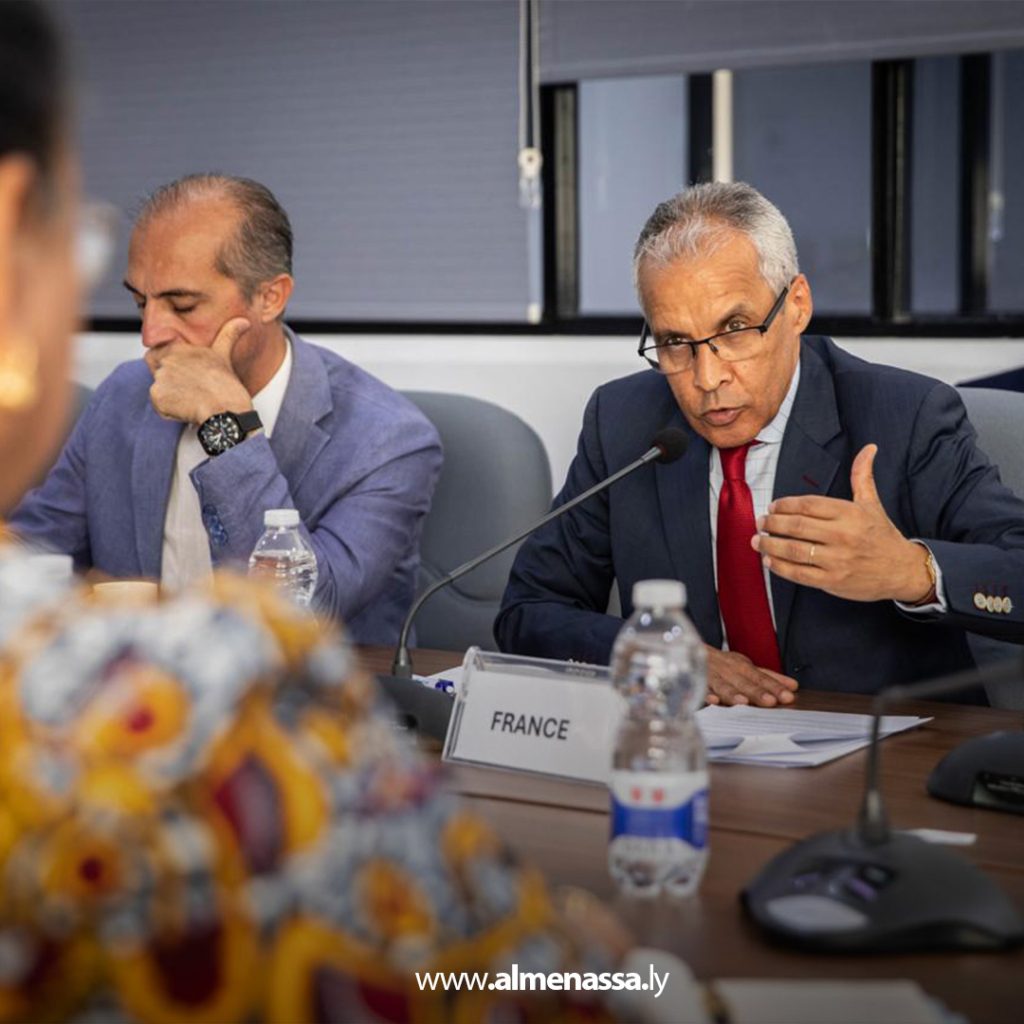 Extra1111 116 تيته وطراف يترأسان اجتماع رؤساء مجموعات العمل التابعة لعملية برلين بشأن ليبيا