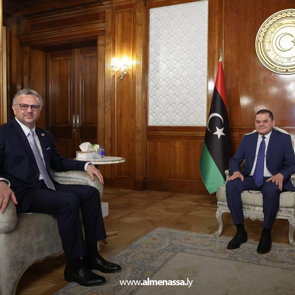 Extra1111 94 الدبيبة يستقبل مستشار الرئيس الأمريكي دونالد ترامب لبحث التعاون الاقتصادي والاستراتيجي