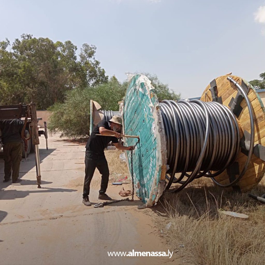 Extra11111 2 الكهرباء تواصل تنفيذ مشروع ربط محطة النظم في الكريمية لتحسين استقرار الشبكة