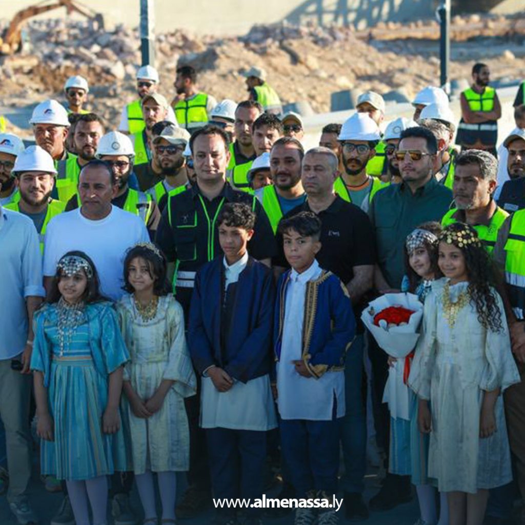 Extra11111 22 مدير عام صندوق الإعمار يتفقد مشروعي وادي وكورنيش درنة وطريق عقبة الفتايح