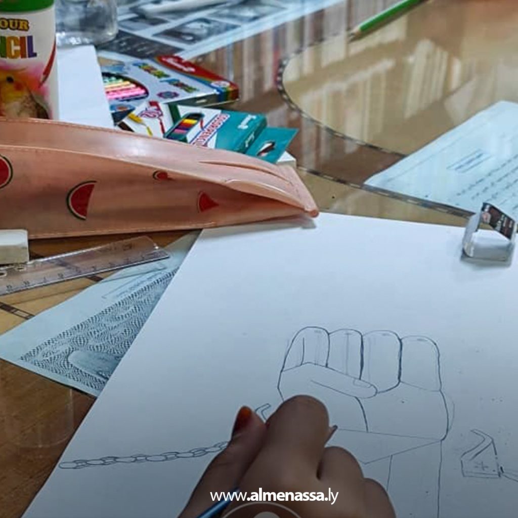 Extra11111 55 أطفال مصراتة يرسمون تضامنهم مع أطفال غزة في مسابقة فنية