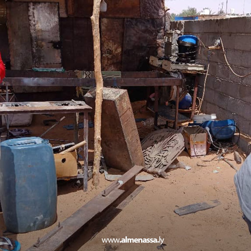 Extra11111 74 الشرطة الكهربائية: إزالة 500 توصيلة كهربائية مخالفة في حملة لتنظيم الشبكة بالكفرة