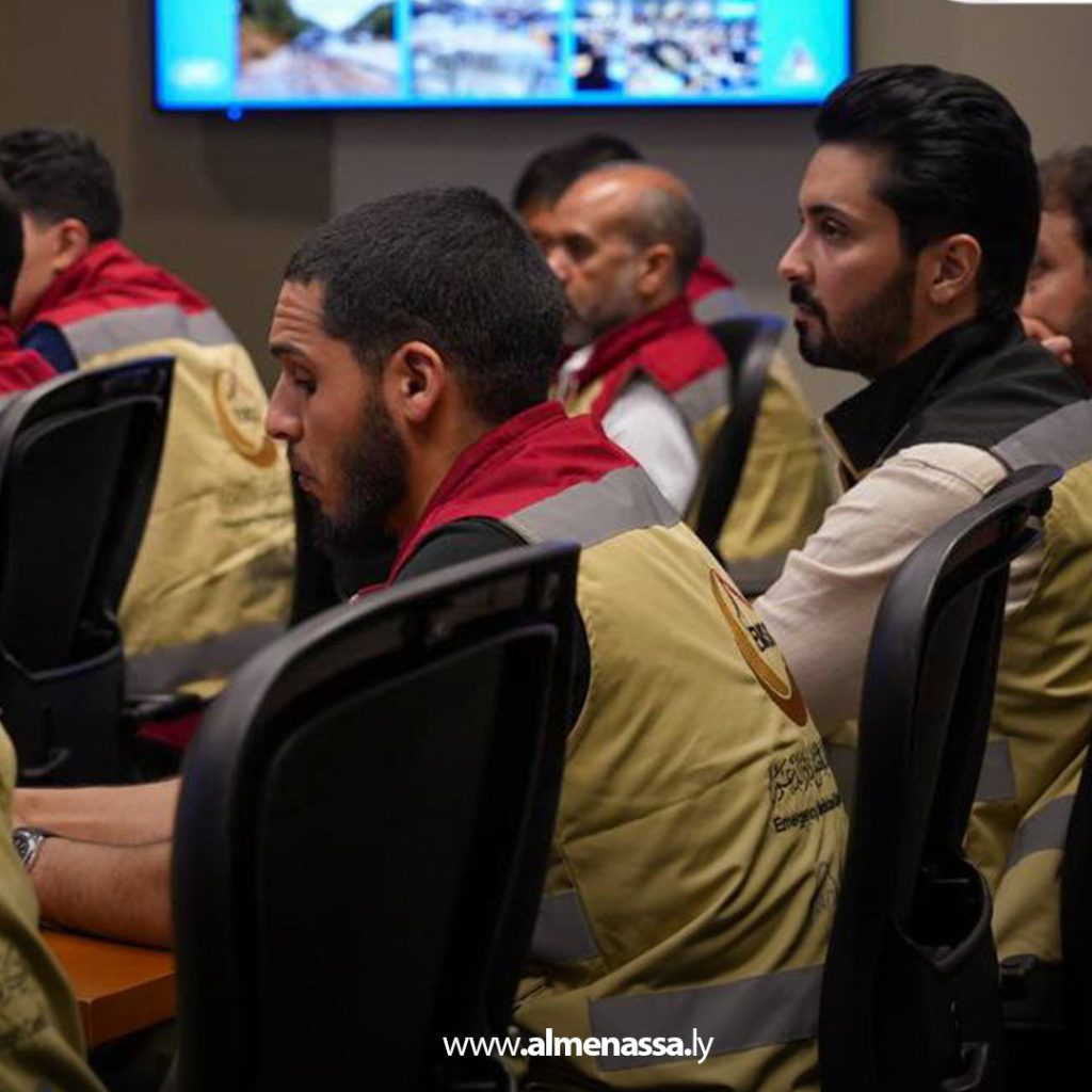 Extra111111 45 متدربو مركز طب الطوارئ والدعم يزورون مركز عمليات الطوارئ في نورث كارولاينا بالولايات المتحدة