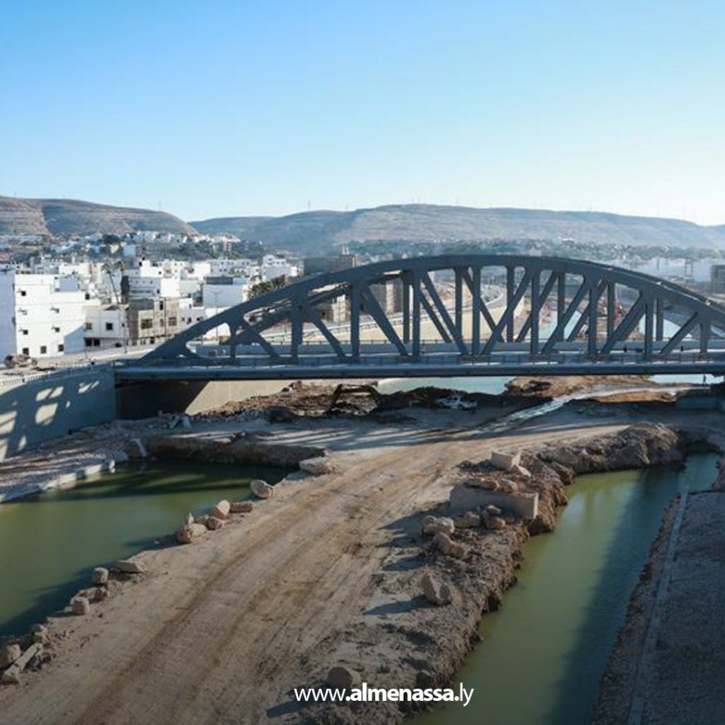 Extra1111111 13 مدير عام صندوق الإعمار يتفقد مشروعي وادي وكورنيش درنة وطريق عقبة الفتايح