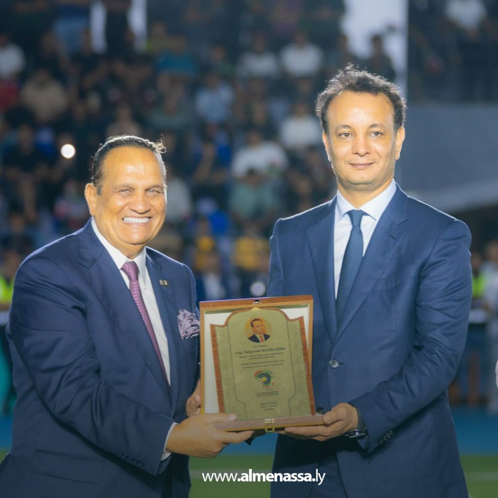 Extra1111111 31 المدير العام لصندوق التنمية يفتتح بطولة كأس الأمم الأفريقية للميني فوتبول 2025 بدرنة