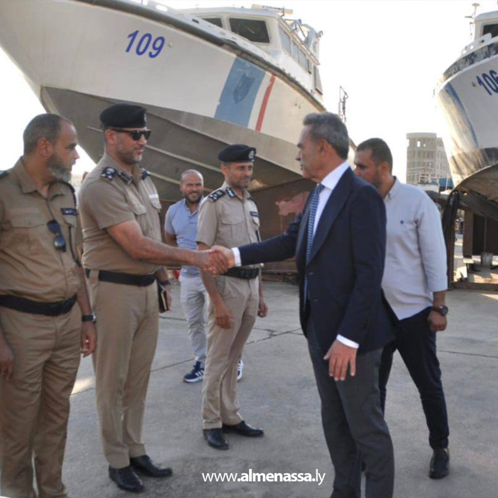 Extra اجتماع ليبي إيطالي لبحث سير أعمال صيانة الزوارق البحرية