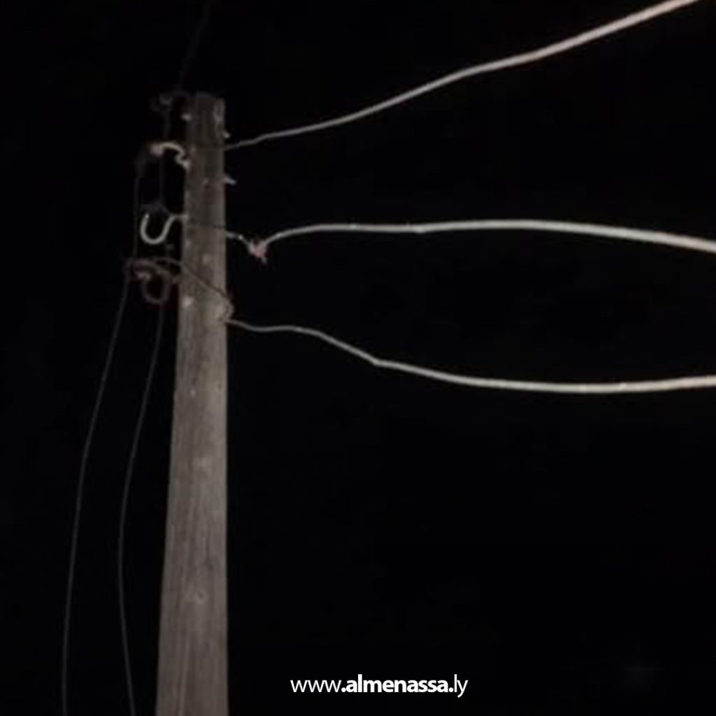 Extra 104 إحباط محاولة سرقة أسلاك كهربائية نحاسية في المرقب