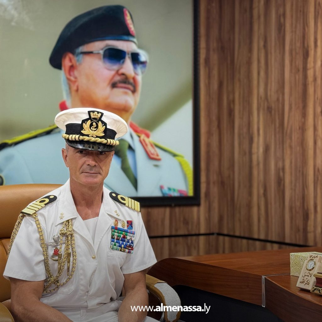 Extra 107 الأمين العام للقيادة العامة يستقبل الملحق العسكري الإيطالي وبحث سبل تعزيز التعاون العسكري