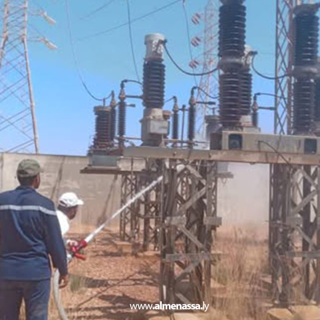 Extra 118 شركة الكهرباء: إجراء أعمال الصيانة الطارئة على معدات محطة أبوهادي