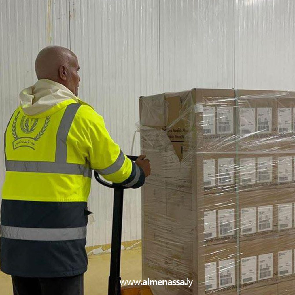 Extra 125 Libya’s Medical Supply Authority receives a new shipment of specialised medication