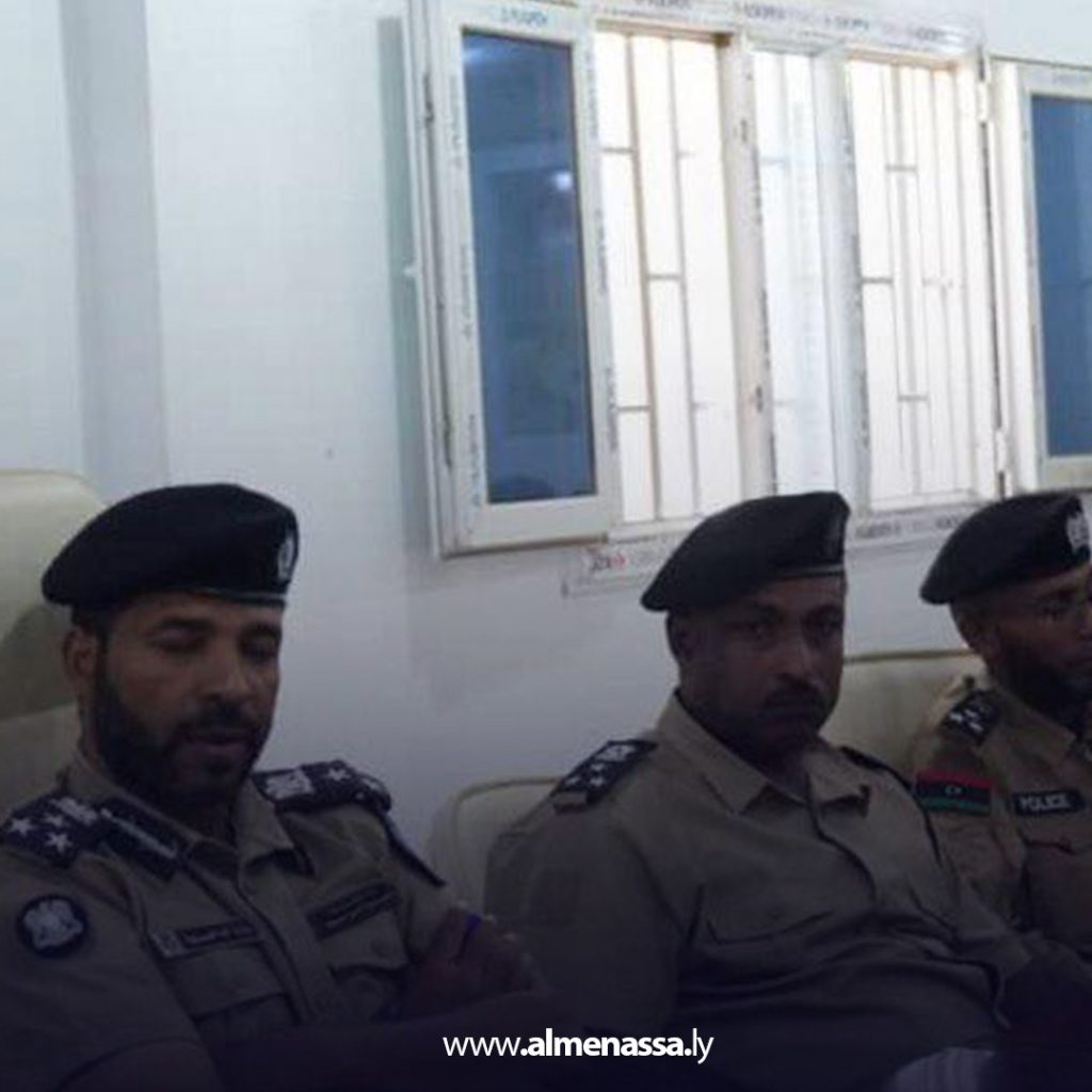 Extra 129 مدير أمن سبها يبحث سير العمل والتحديات أمام المراكز الأمنية