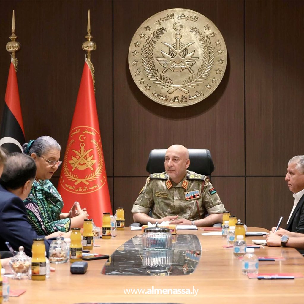 Extra 135 الحداد يستقبل المبعوثة الأممية لليبيا ويبحث جهود تحقيق الاستقرار