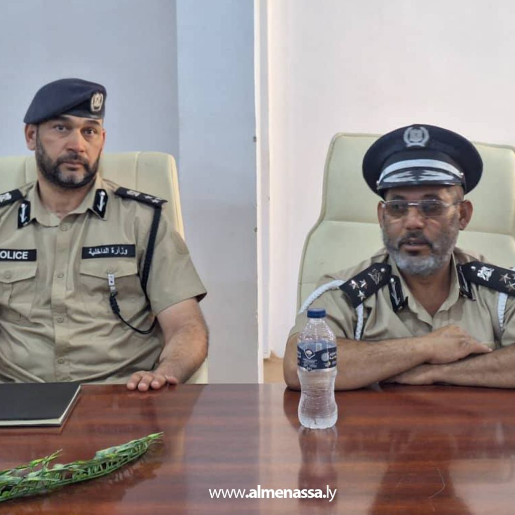 Extra 144 أمن سبها تبحث تقييم أهم الخطط الأمنية المعمول بها في نطاق المديرية