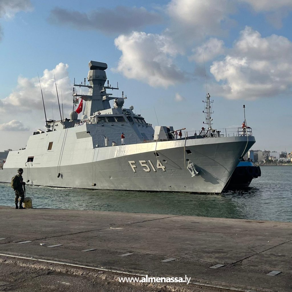 Extra 161 وفد بحري تركي يصل طرابلس برئاسة الأدميرال طيغلي