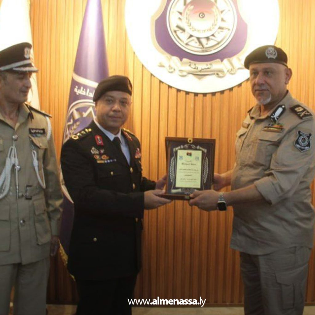 Extra 172 داخلية حكومة الوحدة الوطنية تكرم المندوب الأمني التركي بمناسبة انتهاء مهامه في ليبيا