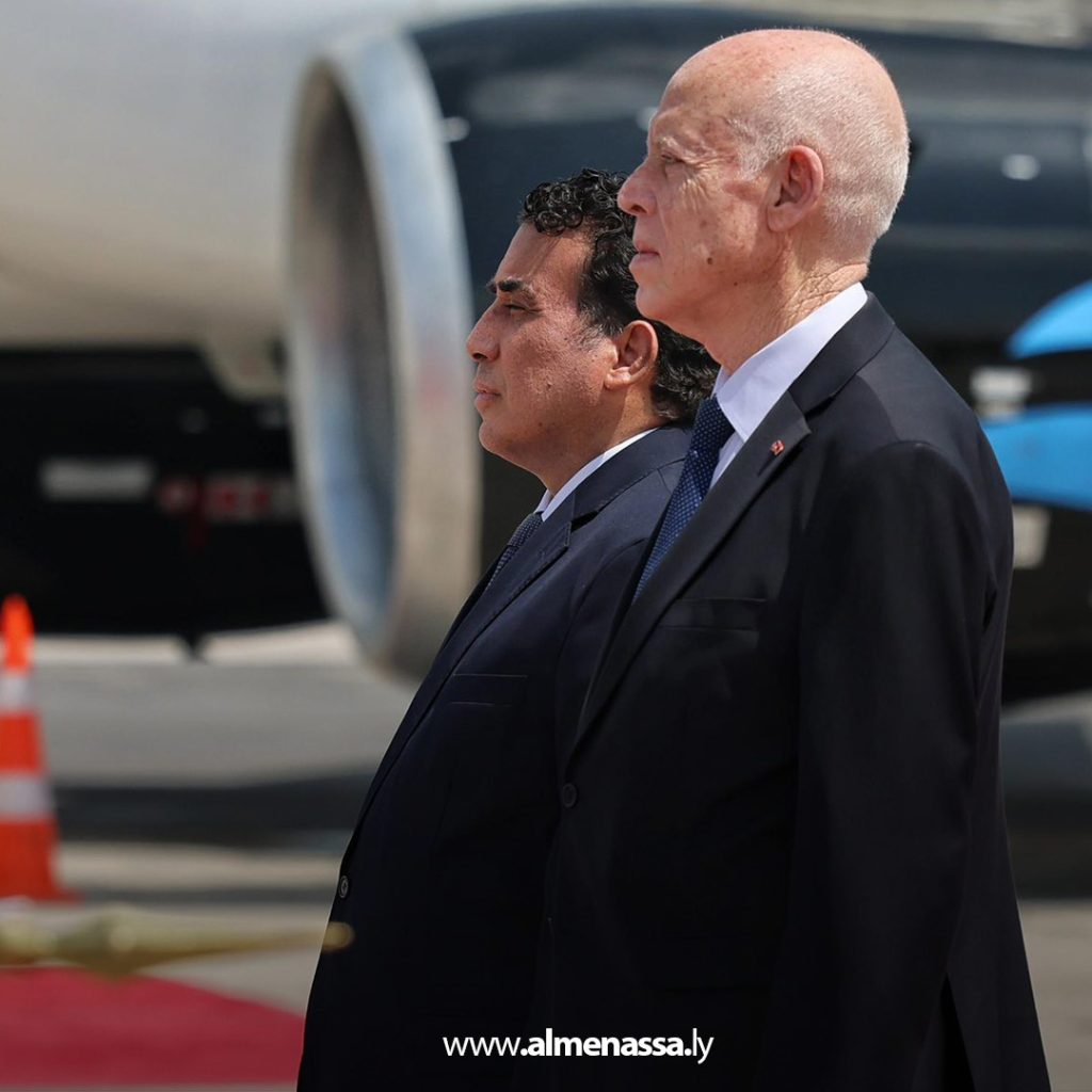 Extra 173 المنفي يصل تونس لإجراء مباحثات ثنائية حول الشراكة الاقتصادية والسياسية