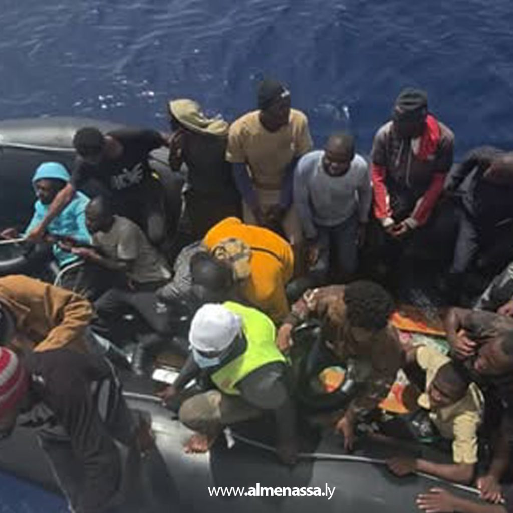 Extra 18 إنقاذ 58 مهاجرا غير شرعي قبالة سواحل زوارة