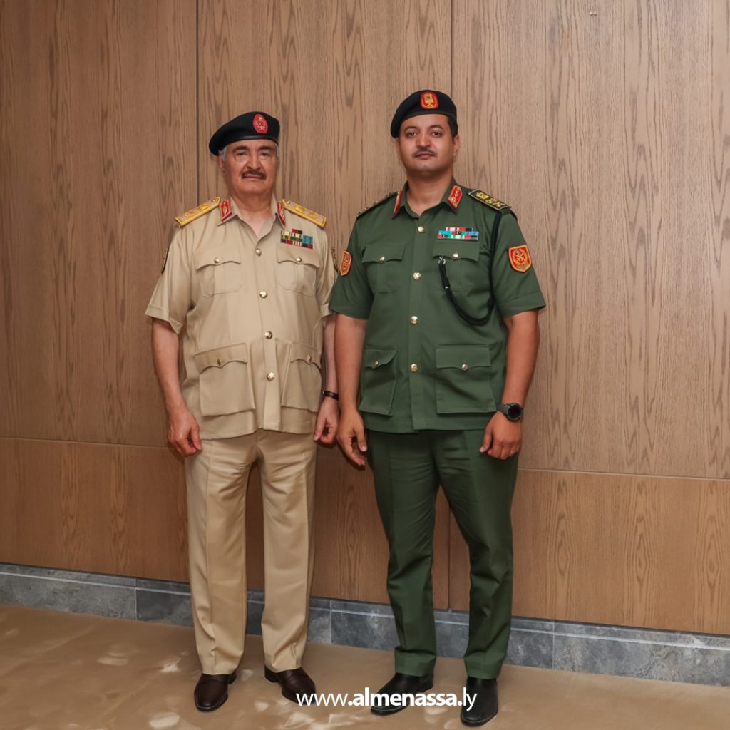 Extra 190 القائد العام للقوات المسلحة يلتقي رئيس الأركان العامة