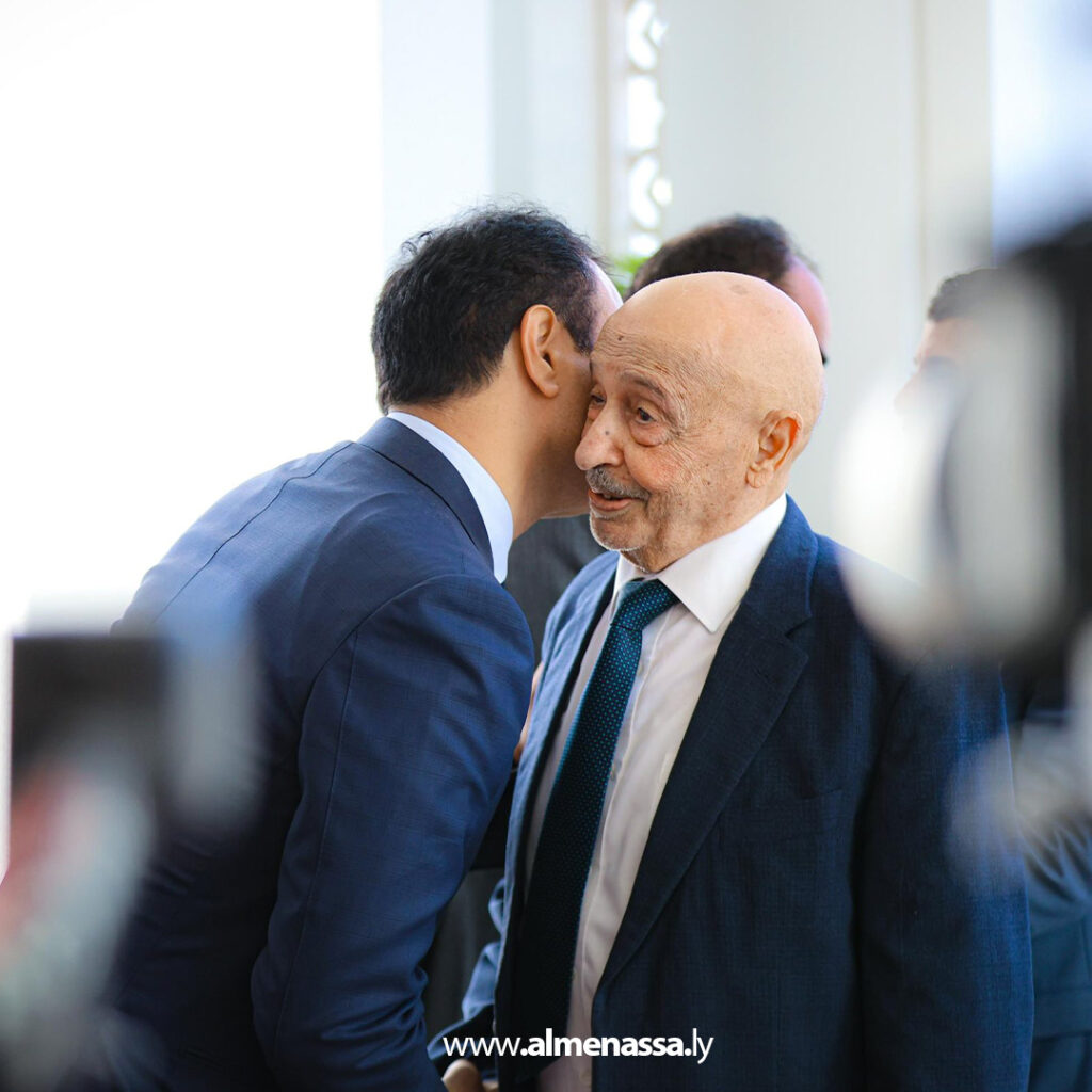 Extra 196 حماد يستقبل عقيلة صالح ومسؤولي الطاقة لبحث حلول عاجلة لأزمة الكهرباء