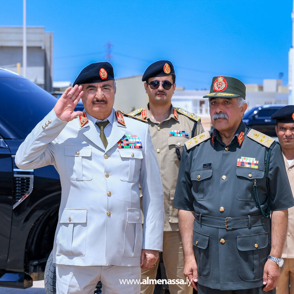 Extra 208 الفريق صدام حفتر يؤدي اليمين القانونية نائبا للقائد العام للقوات المسلحة