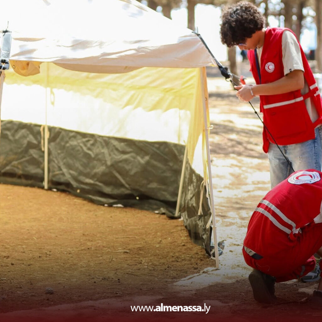 Extra 261 الهلال الأحمر في البيضاء يطلق "مخيم انطلاقة" لتأهيل جيل جديد من المتطوعين