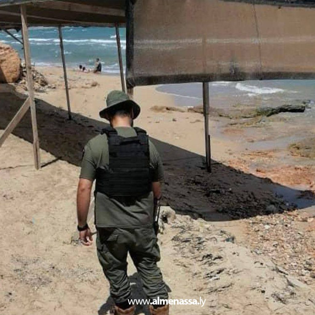 Extra 3 العثور على لغم مضاد للأفراد داخل أحد المصائف بمنطقة تاجوراء