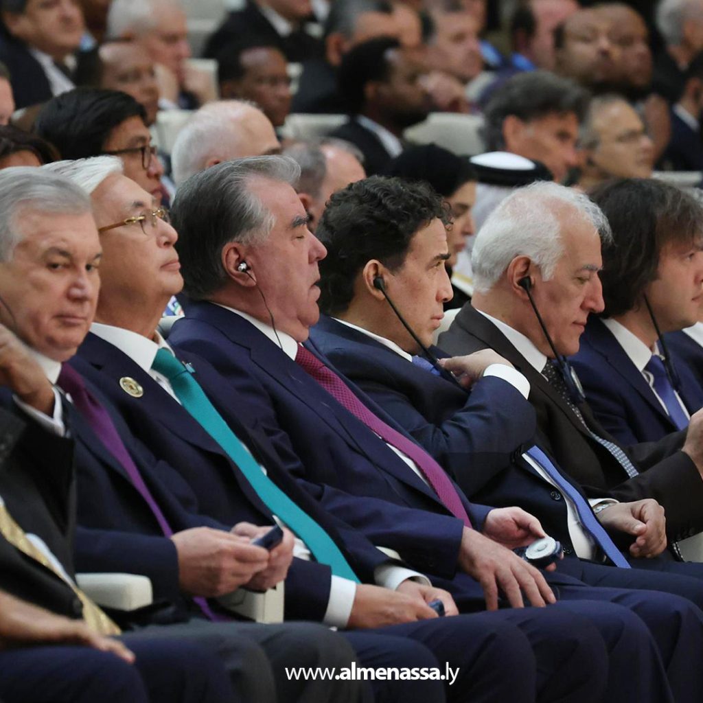 Extra 48 المنفي يشارك في افتتاح المؤتمر الثالث للأمم المتحدة للدول النامية غير الساحلية في تركمانستان