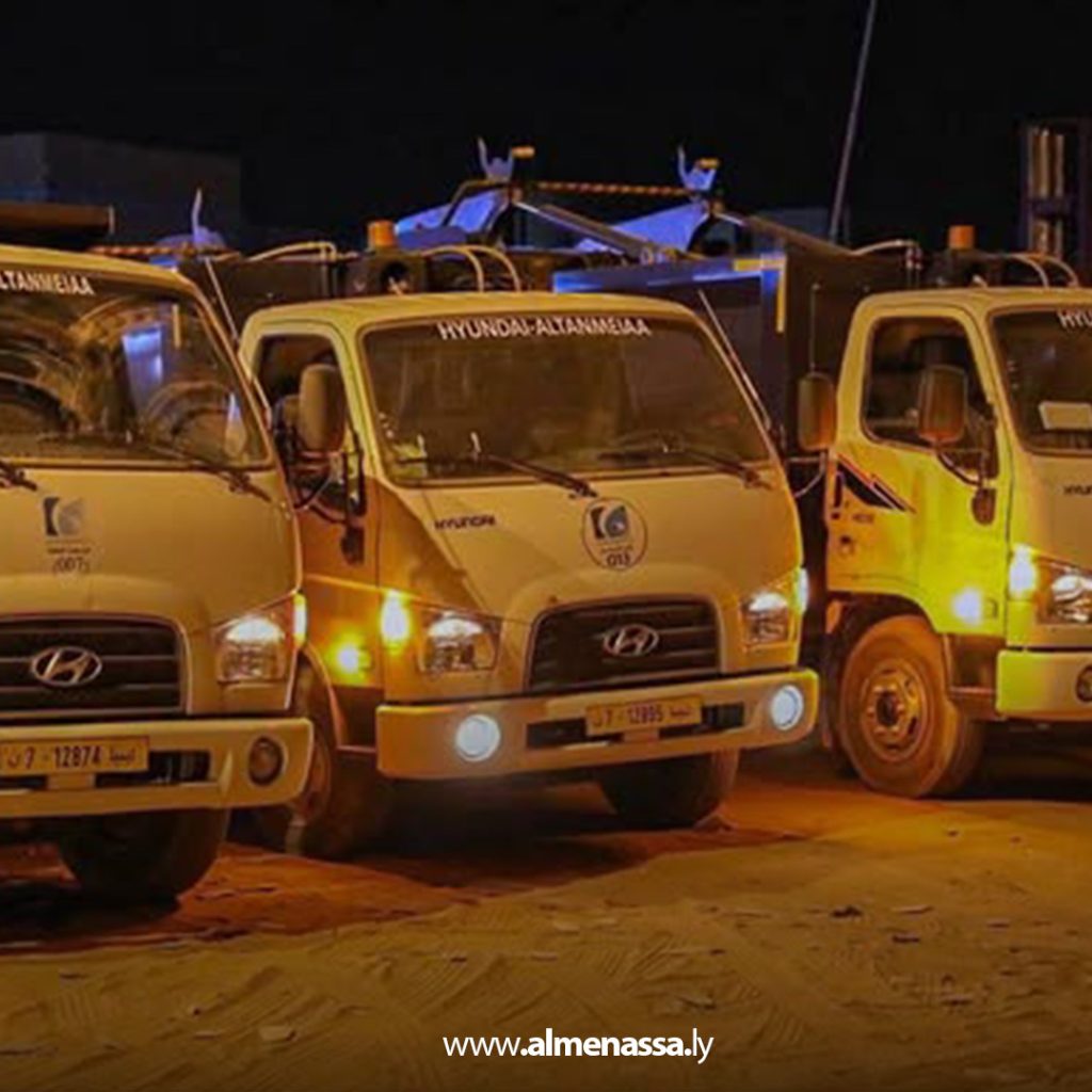 Extra 57 حملة نظافة شاملة في سبها ينفذها الجهاز الوطني للتنمية